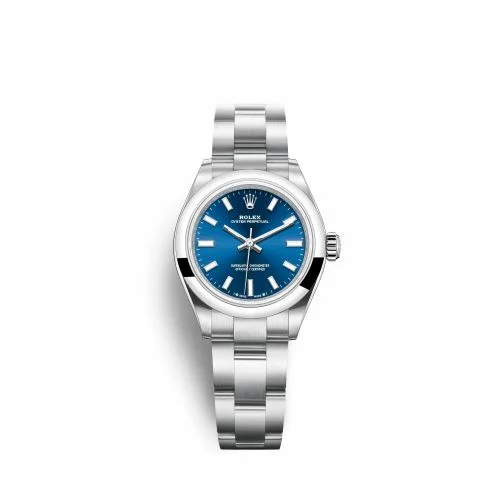 Rolex Oyster Perpetual 28 Stainless Steel / Blue 276200-0003 (M276200-0003)